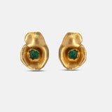 Fiba Small Emerald Earrings