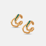 Gazhy Emerald Earcuffs